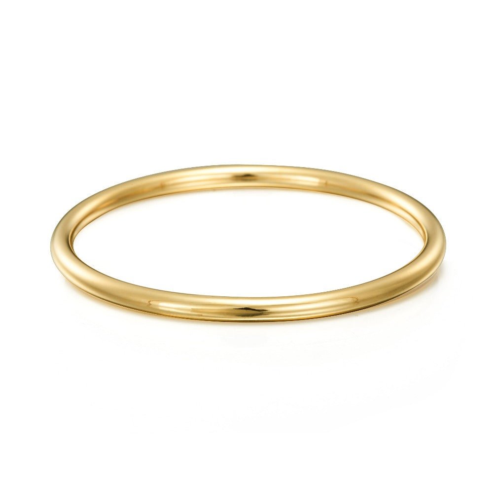 18ct Heavy Yellow Gold Plated Children's Golf Bangle - USA Made - Brands N More