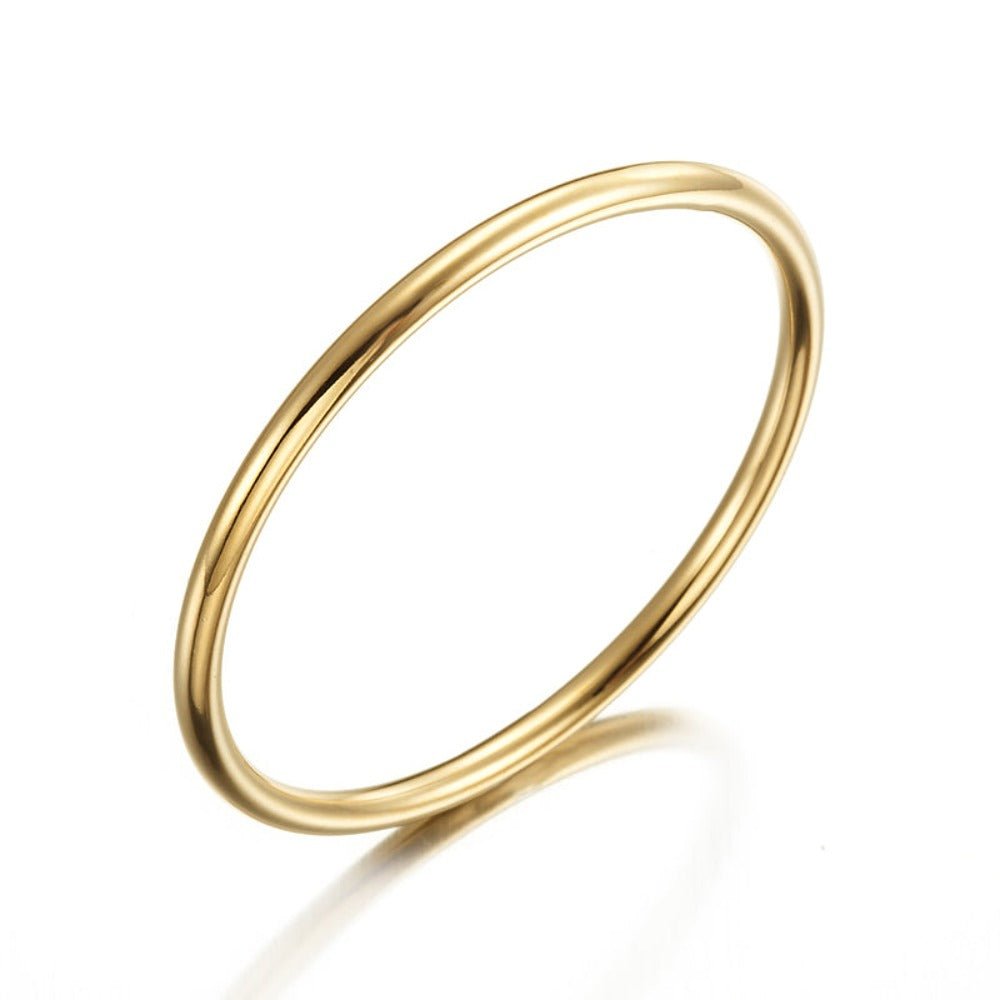 18ct Heavy Yellow Gold Plated Children's Golf Bangle - USA Made - Brands N More