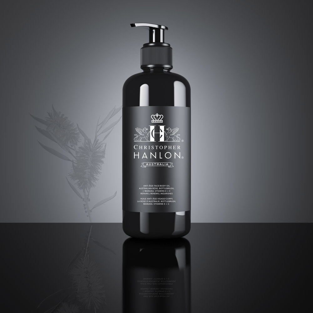ANTI ÂGE BODY + FACE OIL | COMPLETE SKIN REPAIR | AUSTRALIAN ROSE + BOTTLEBRUSH - Brands N More
