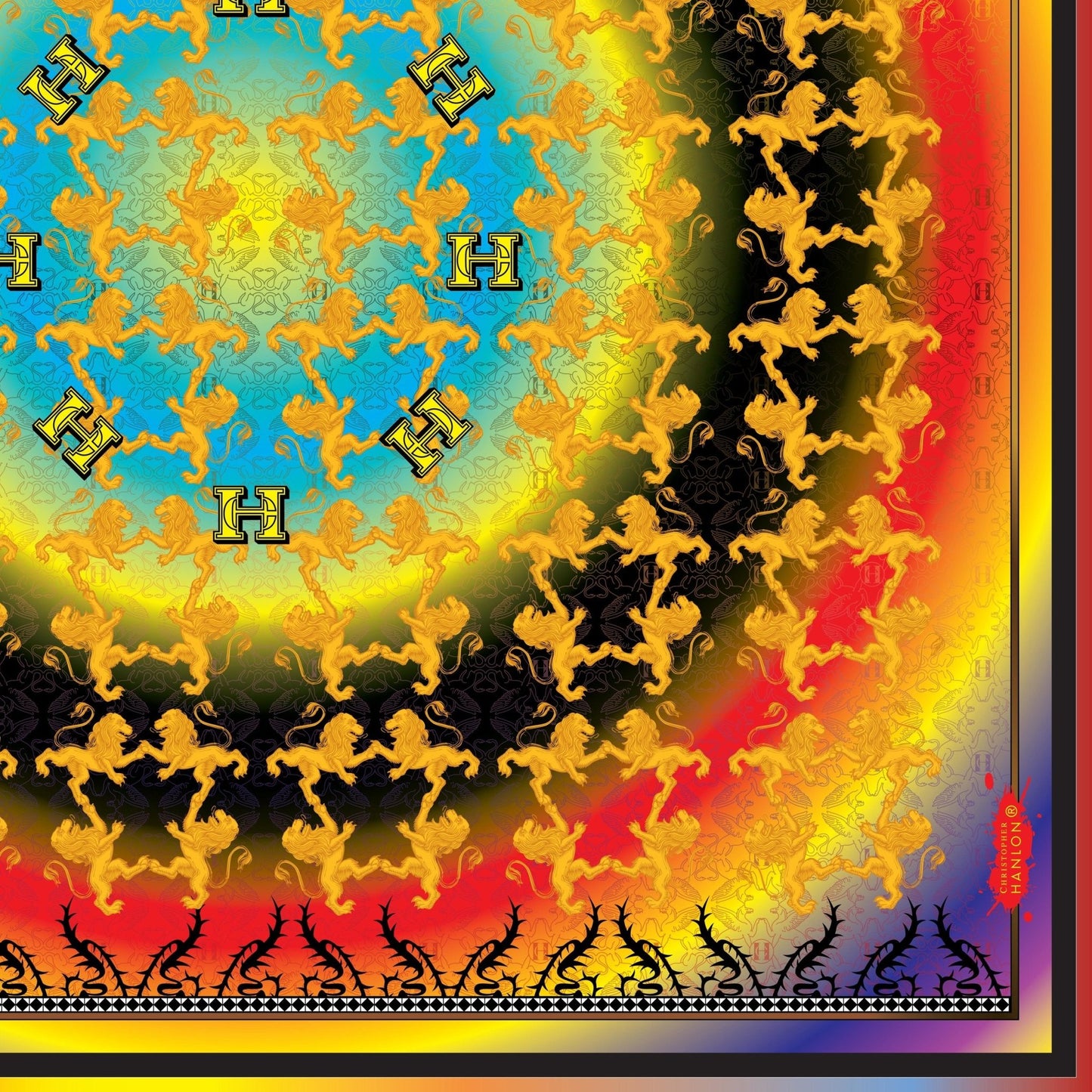 CHRISTOPHER HANLON® Scarf No2 | Chiffon - Brands N More