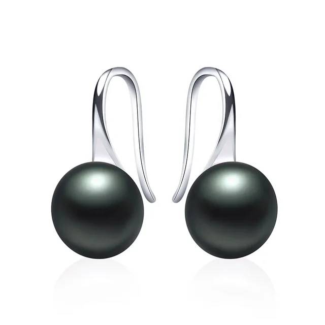 Designer French Hook Drop Earrings made with Genuine Freshwater Pearls - Brands N More