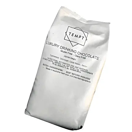 Drinking Chocolate - TEMPT Luxury 1kg | Sip N Smile - Sip N Smile
