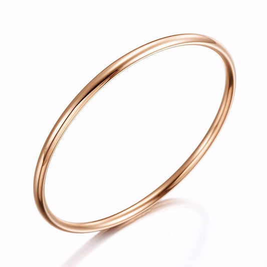 18ct Heavy Rose Gold Plated Children's Golf Bangle - USA Made - Brands N More