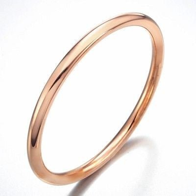 18ct Heavy Rose Gold Plated Children's Golf Bangle - USA Made - Brands N More