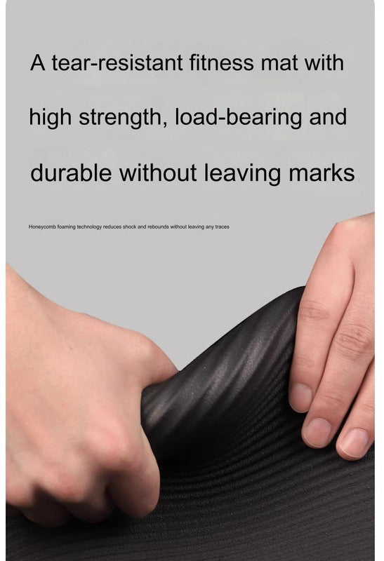 20Mm Thick Shock-Absorbing Yoga Mat - Sports & Fitness > Exercise Gym Pilates