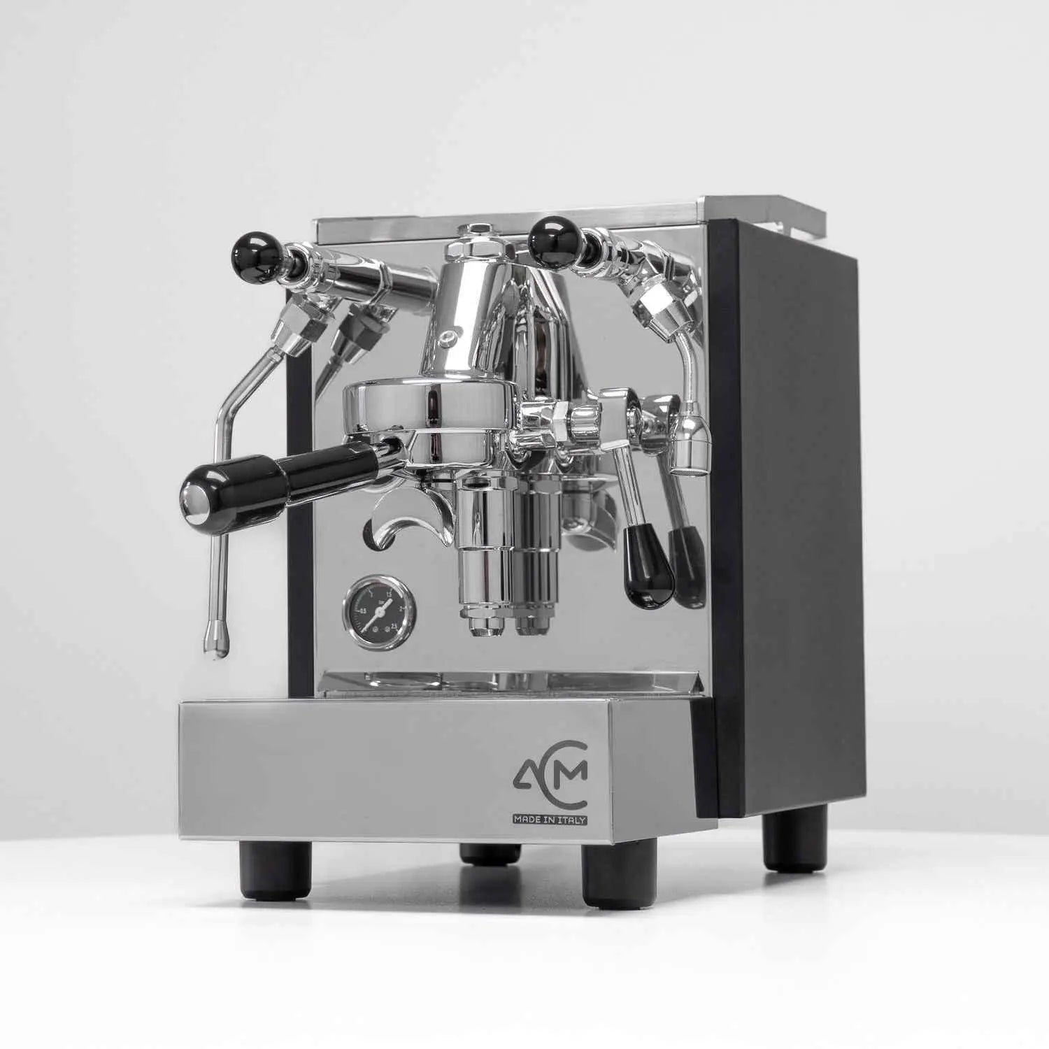 ACM Homey Coffee Machine - Matte Black Design with Shot Timer for Perfect Brews - Sip N Smile Australia 