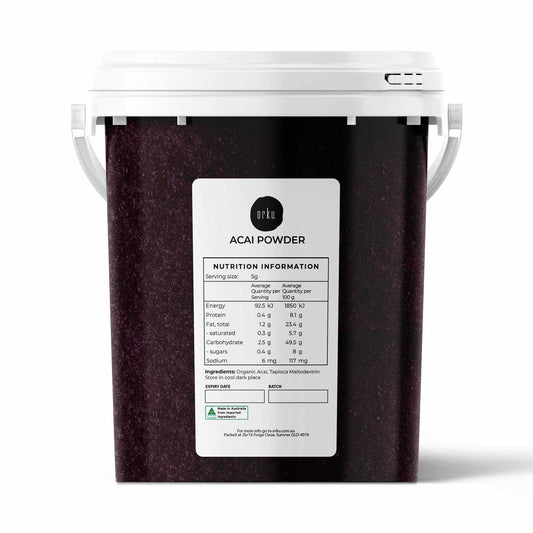 700g Acai Powder Bucket 100% Organic - Superfood Amazon Berries - Health & Beauty > Nutrition Supplements Vitamins