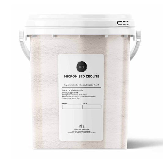 800g Pure Micronised Zeolite Powder Mineral Tub - Micronized Volcamin - Health & Beauty > Nutrition Supplements Vitamins