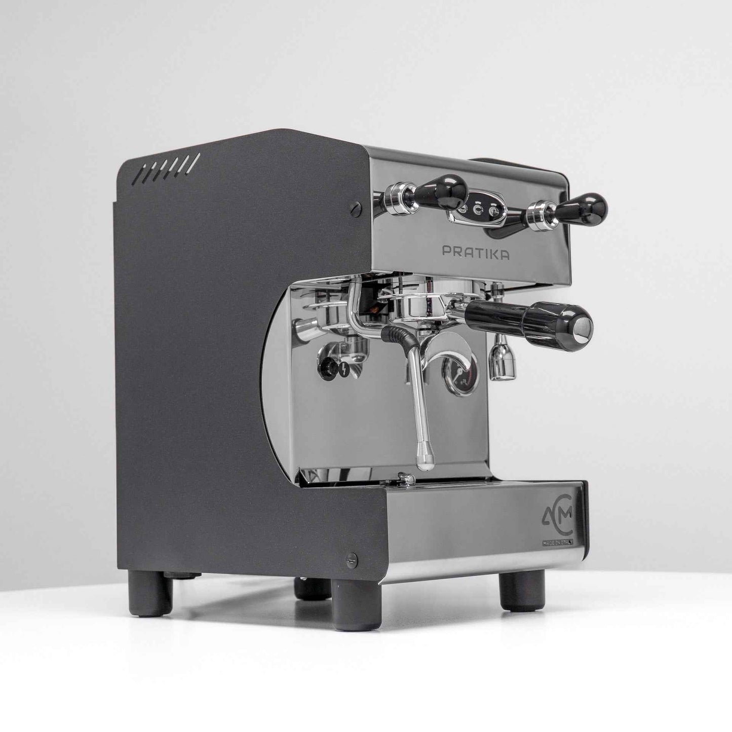 ACM Pratika Automatic Coffee Machine in Black - Home Coffee Machines - Brands N More