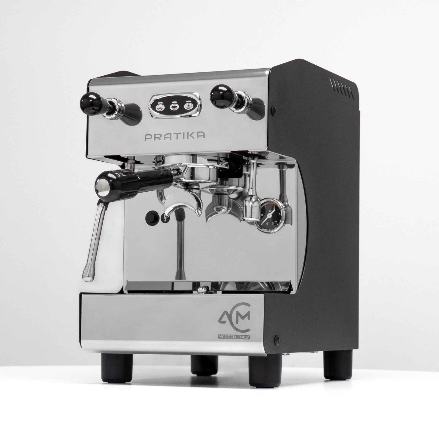 ACM Pratika Automatic Coffee Machine in Black - Home Coffee Machines - Brands N More