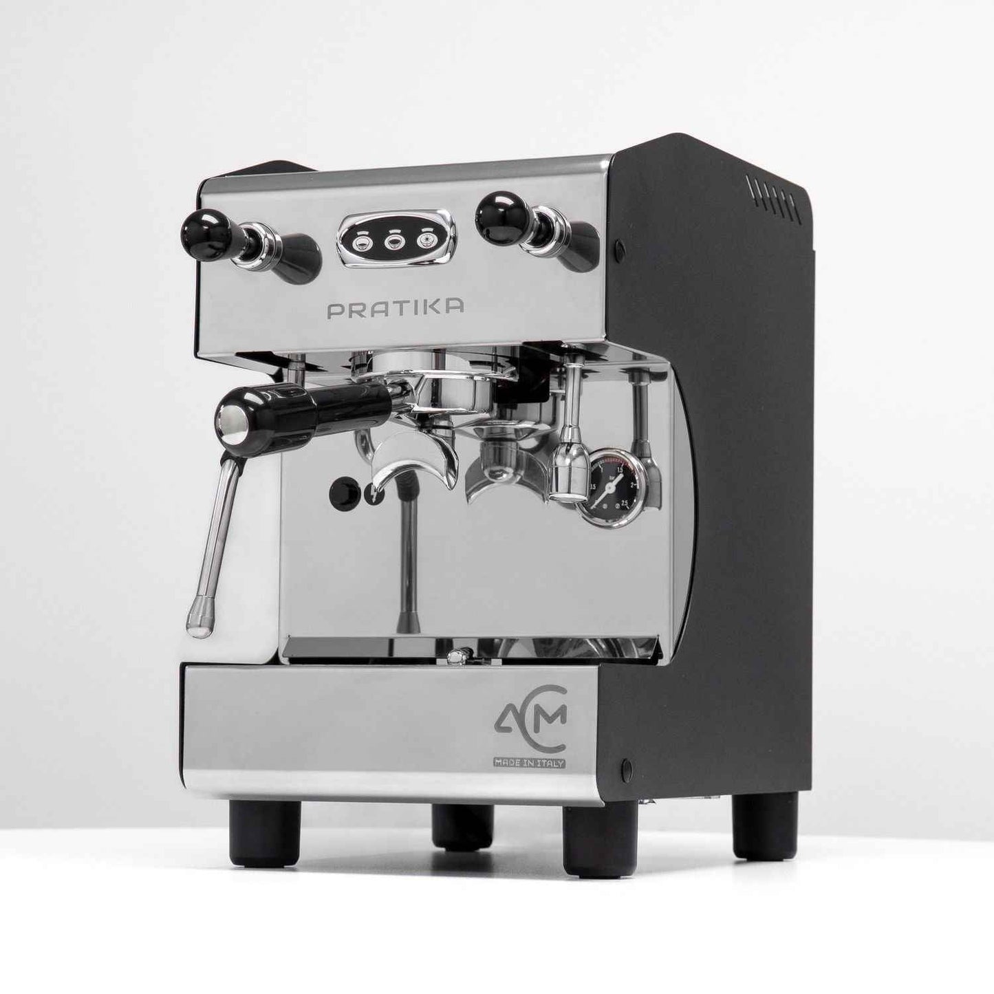 ACM Pratika Automatic Coffee Machine in Black - Home Coffee Machines - Brands N More