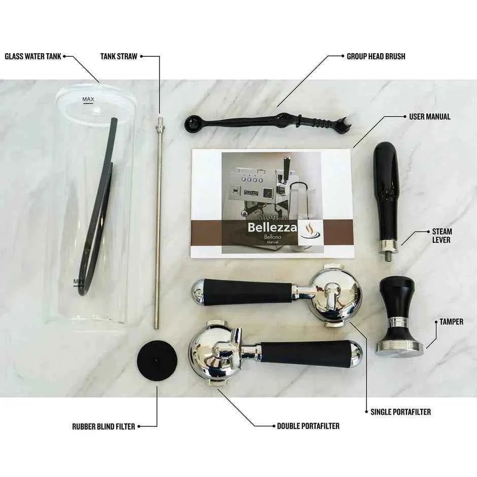Bellezza Bellona Premium Espresso Machine - Coffee Machines - Brands N More