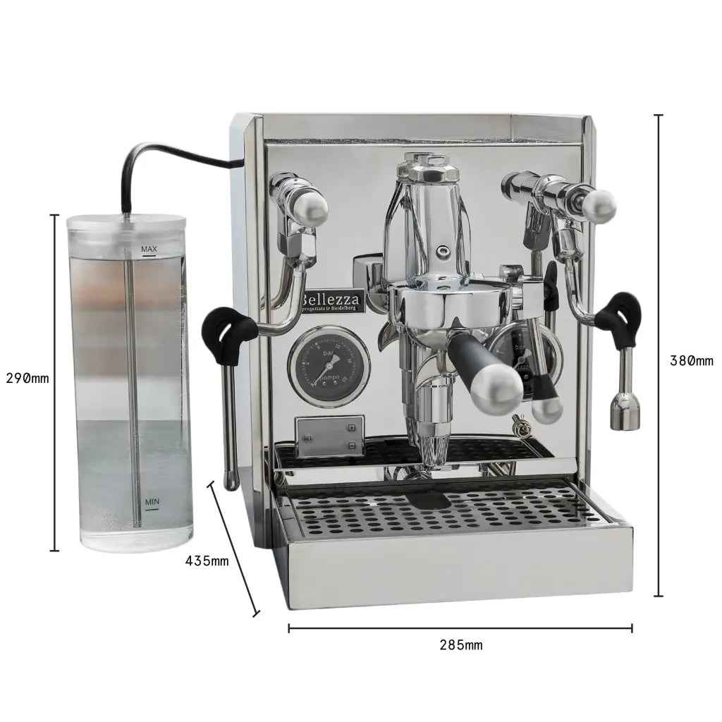 Bellezza Francesca Premium Espresso Machine for Home Baristas - Coffee Machines - Brands N More