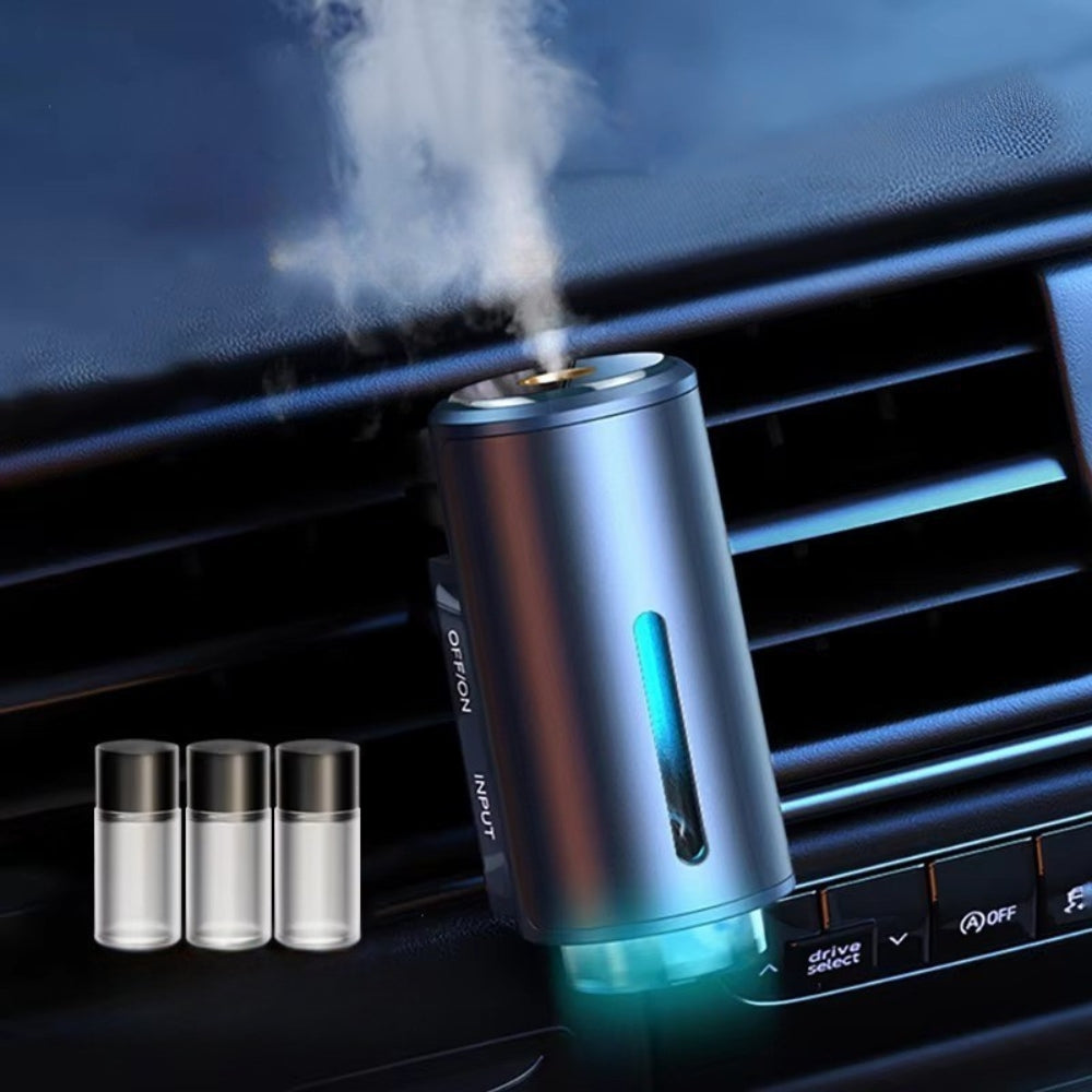 Car Air Diffuser Electric Vent Aroma Humidifier Odor Remover - Auto Accessories