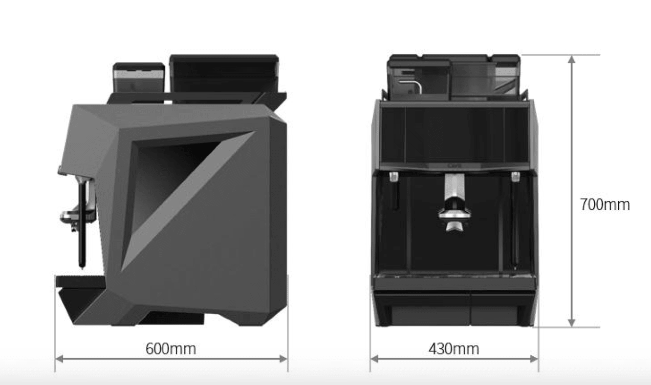 Caye Smart X Series Commercial Fully Automatic Coffee Machine - Commercial Coffee Machine - Brands N More