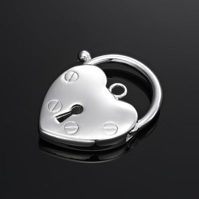 Classic 925 Sterling Silver Plated Plain Heart Locket - LPs - S - Brands N More
