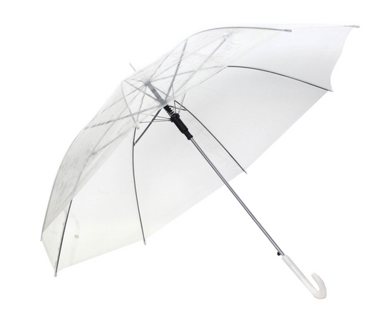 Clear Transparent Umbrella Wedding Rain Parasol Manual Bird Cage - Fashion > Women’s Accessories