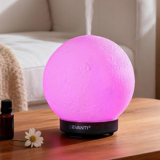 Creative Moon Aroma Diffuser and Night Light Sanctuary