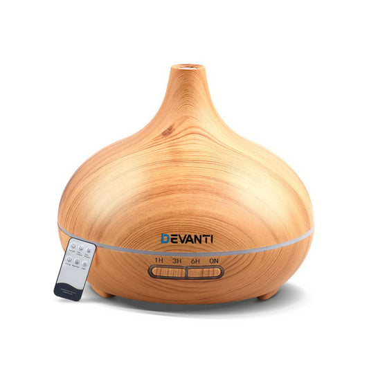 Devanti Aroma Diffuser and Humidifier with Night Light
