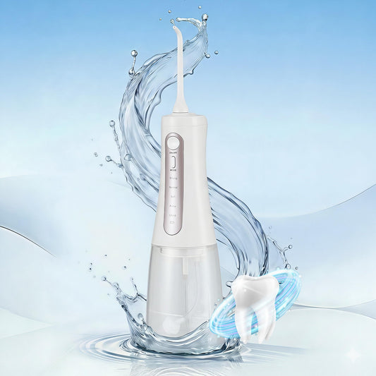 Devanti Cordless Water Flosser Dental Oral Irrigator White - Health & Beauty > Personal Care