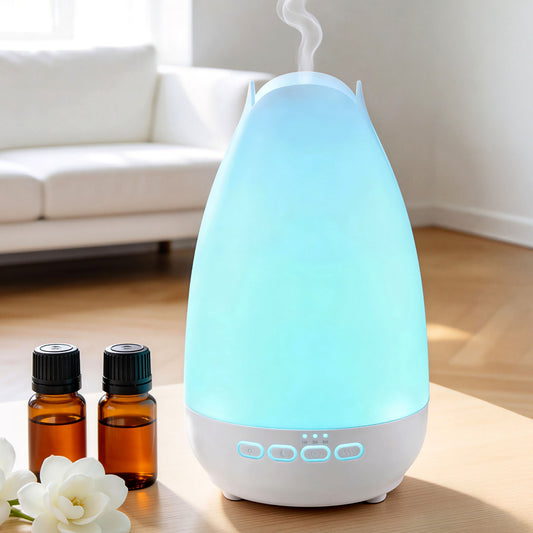 Devanti Ultrasonic Essential Oil Aroma Diffuser Aromatherapy Cool Mist Humidifier w/ LED Light 300ml - Appliances >