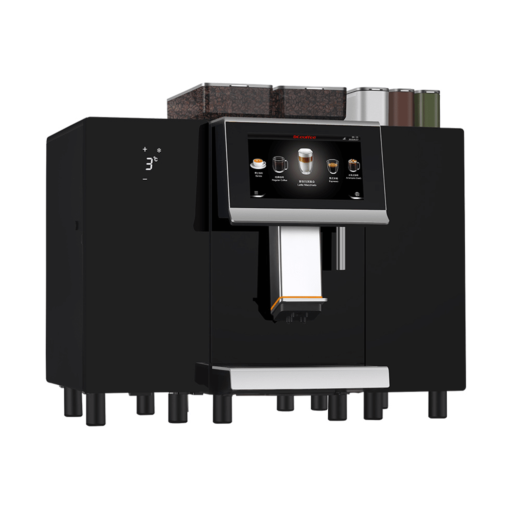 Dr Coffee F22 Automatic Dual Grinder Commercial Coffee Machine - DR COFFEE F22 Automatic Coffee Machine - Brands N More