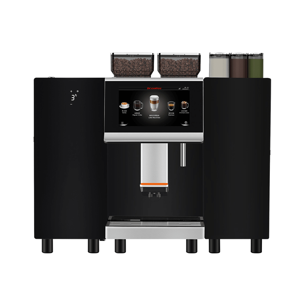 Dr Coffee F22 Automatic Dual Grinder Commercial Coffee Machine - DR COFFEE F22 Automatic Coffee Machine - Brands N More