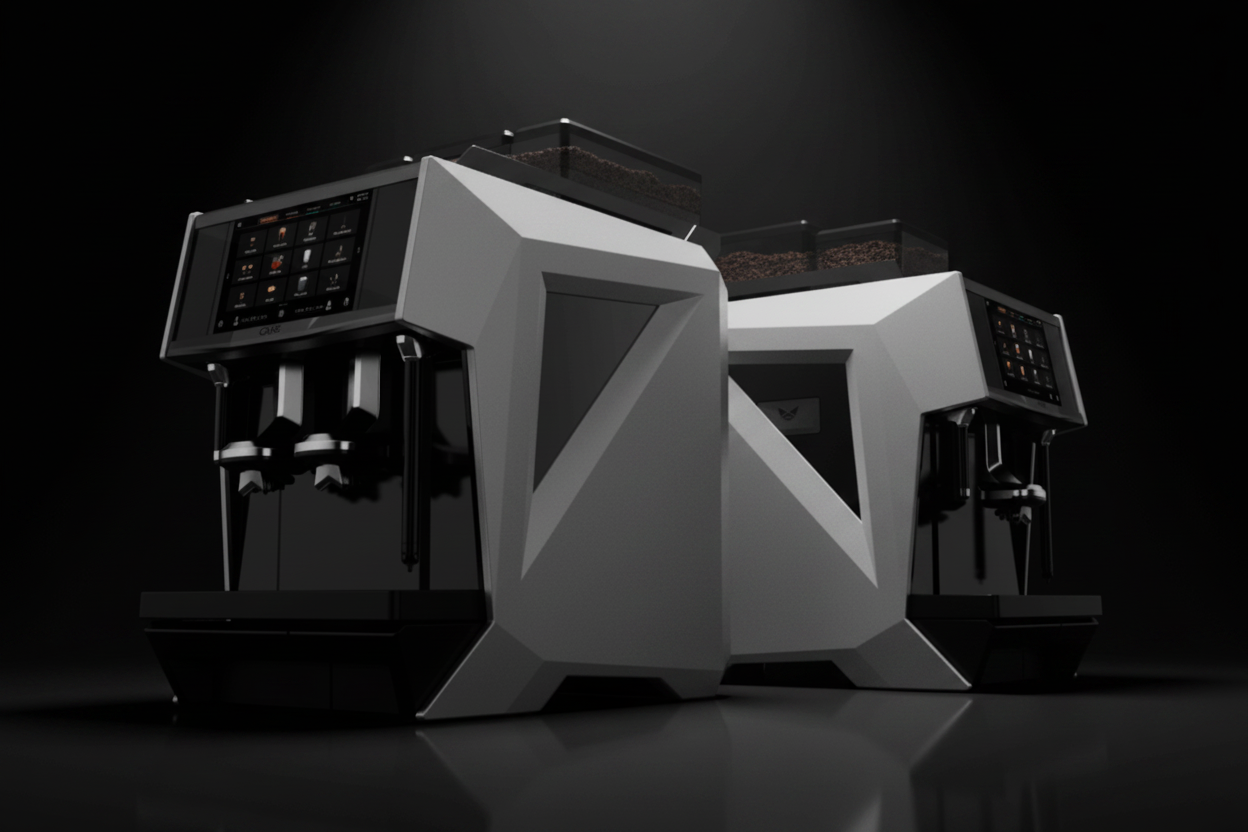 Enhanced Commercial Coffee Machine