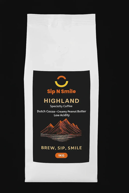 Highland Specialty Coffee - Fresh Coffee Beans 1kg | Sip N Smile - Specialty Coffee Beans-Brands N More