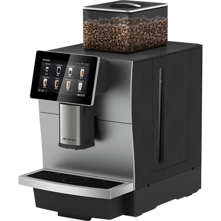 Jetinno JL30 Fully Automatic Coffee Machine with MC18 Milk Cooler - Commercial Coffee Machine-Brands N More