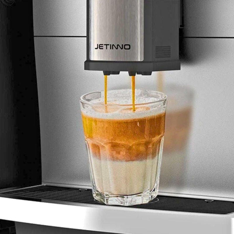 Jetinno JL30 Fully Automatic Coffee Machine with MC18 Milk Cooler - Commercial Coffee Machine-Brands N More