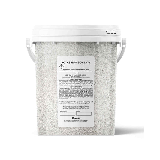 Kemmie 500g Potassium Sorbate Food Grade Granules Tub Preservative E202 Cosmetic - Health & Beauty > Nutrition
