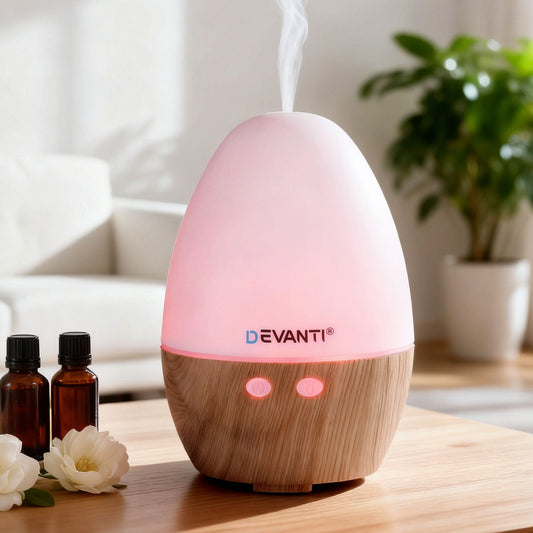 Modern Textured Aroma Diffuser with Low Energy Consumption night light