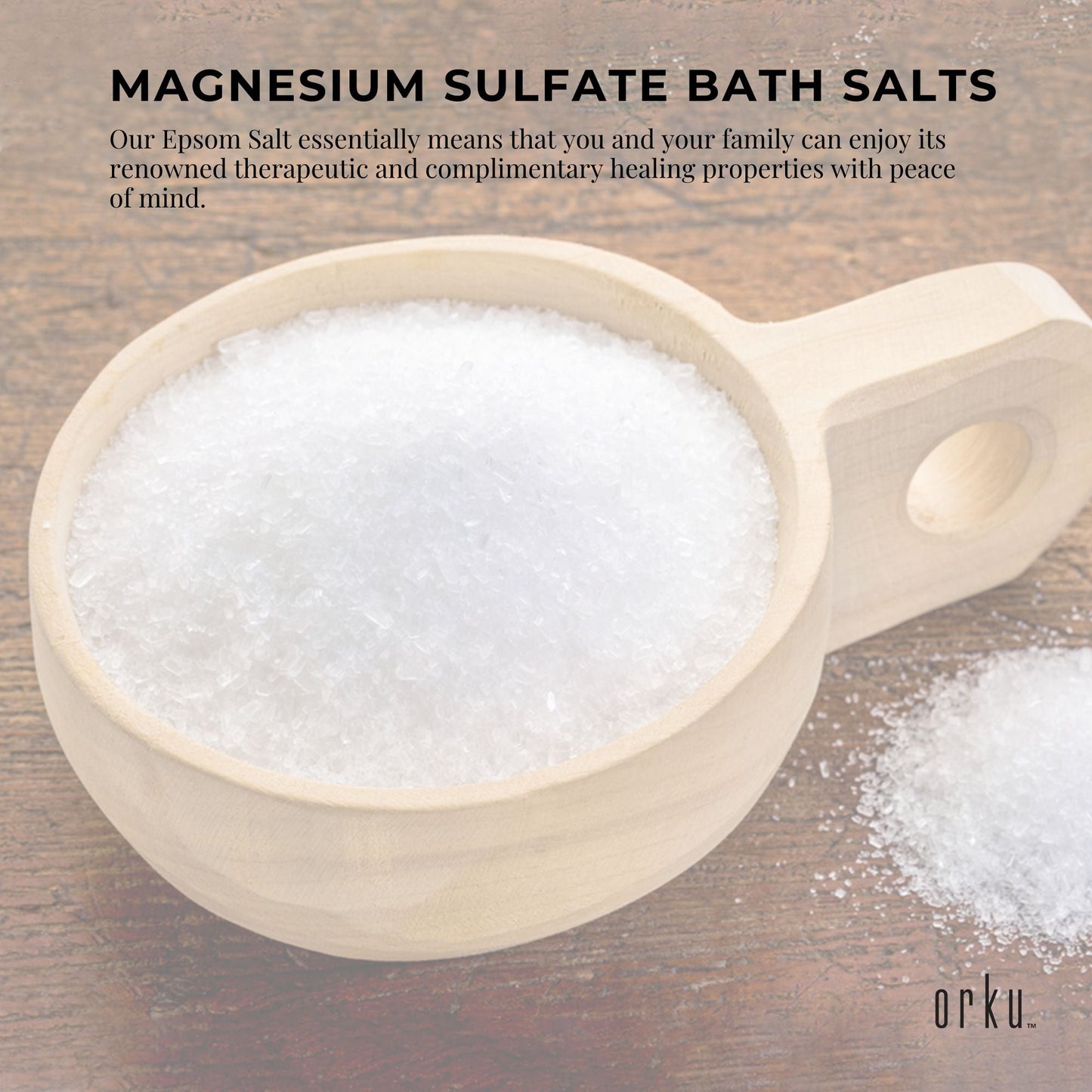 Pharmaceutical Grade Epsom Salt Magnesium Sulphate USP