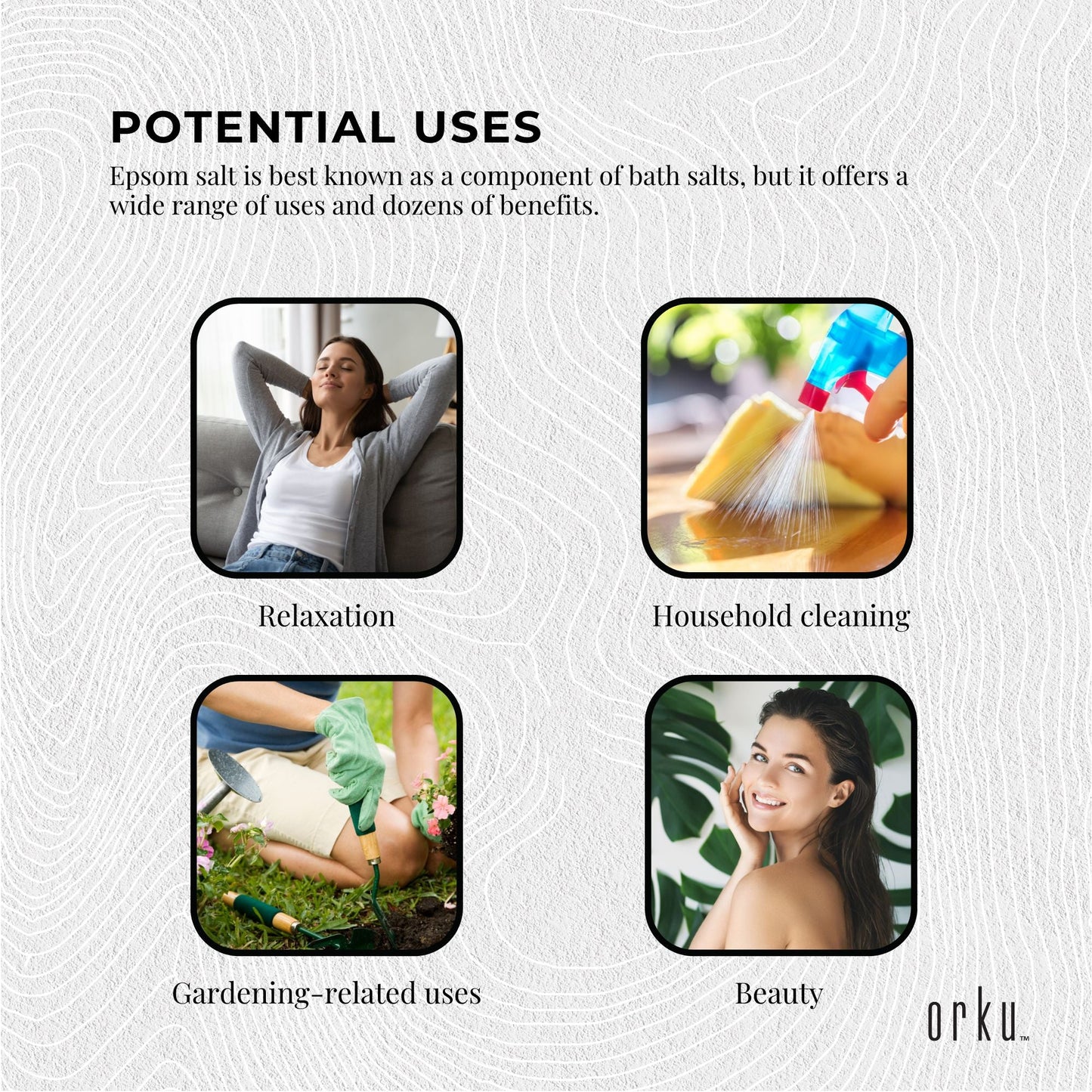 Pharmaceutical Grade Epsom Salt Magnesium Sulphate USP