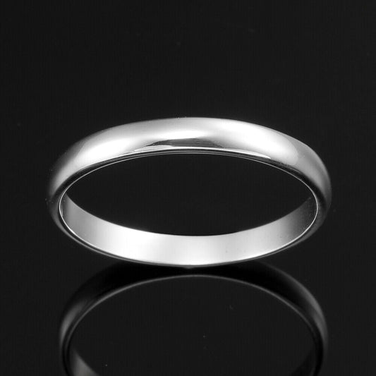 Solid 925 Sterling Silver Men's Band Ring - Brands N More
