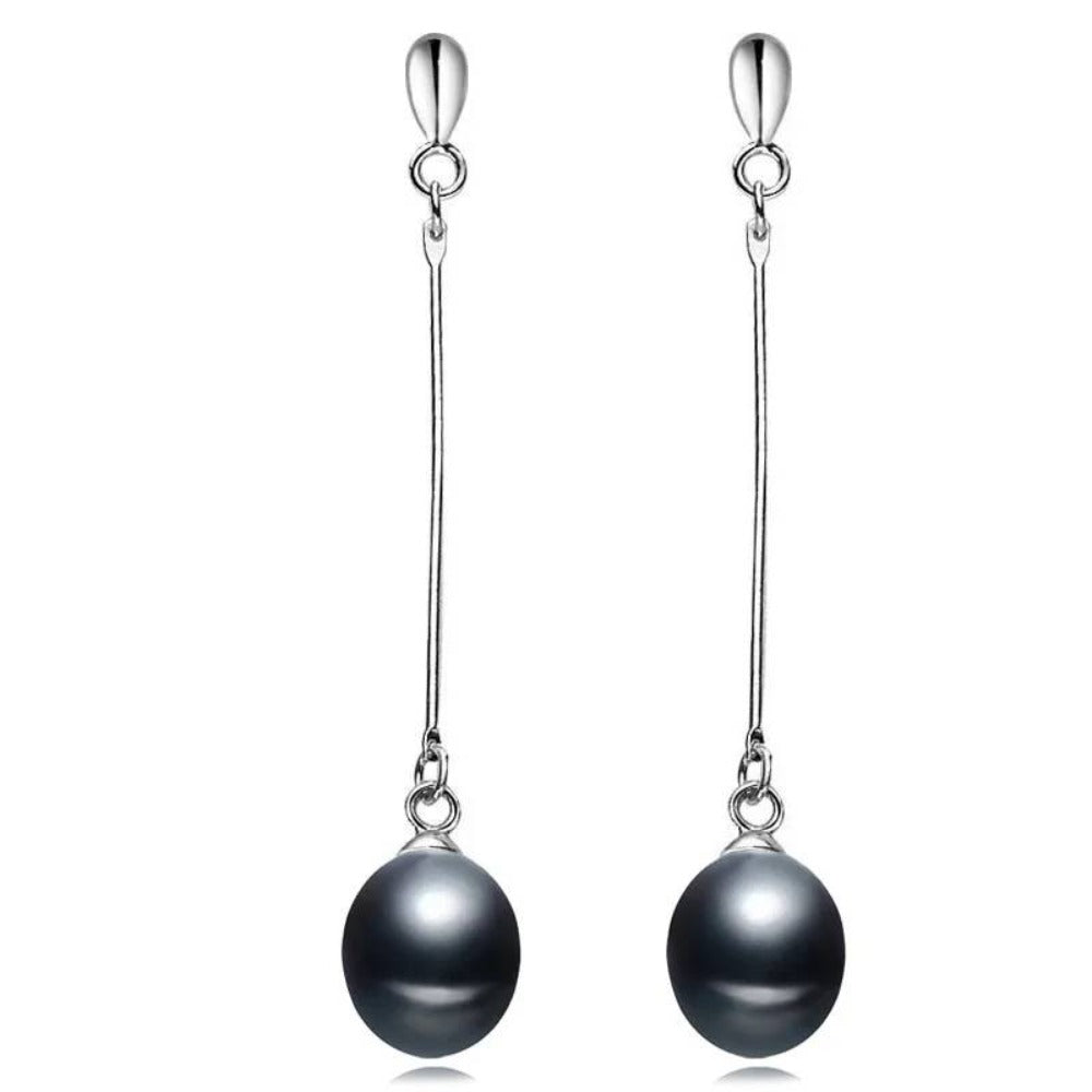 Stunning Genuine Freshwater Pearl Dangle Earrings - Brands N More