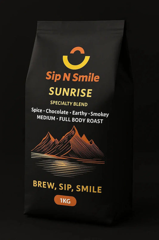 Sunrise Specialty Coffee 1kg | Sip N Smile - Specialty Coffee Beans-Brands N More
