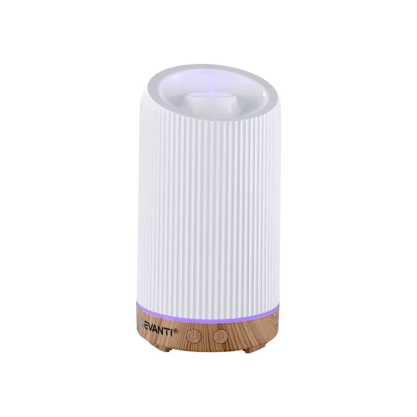 Ultrasonic Aroma Diffuser with Vertical Striped Design