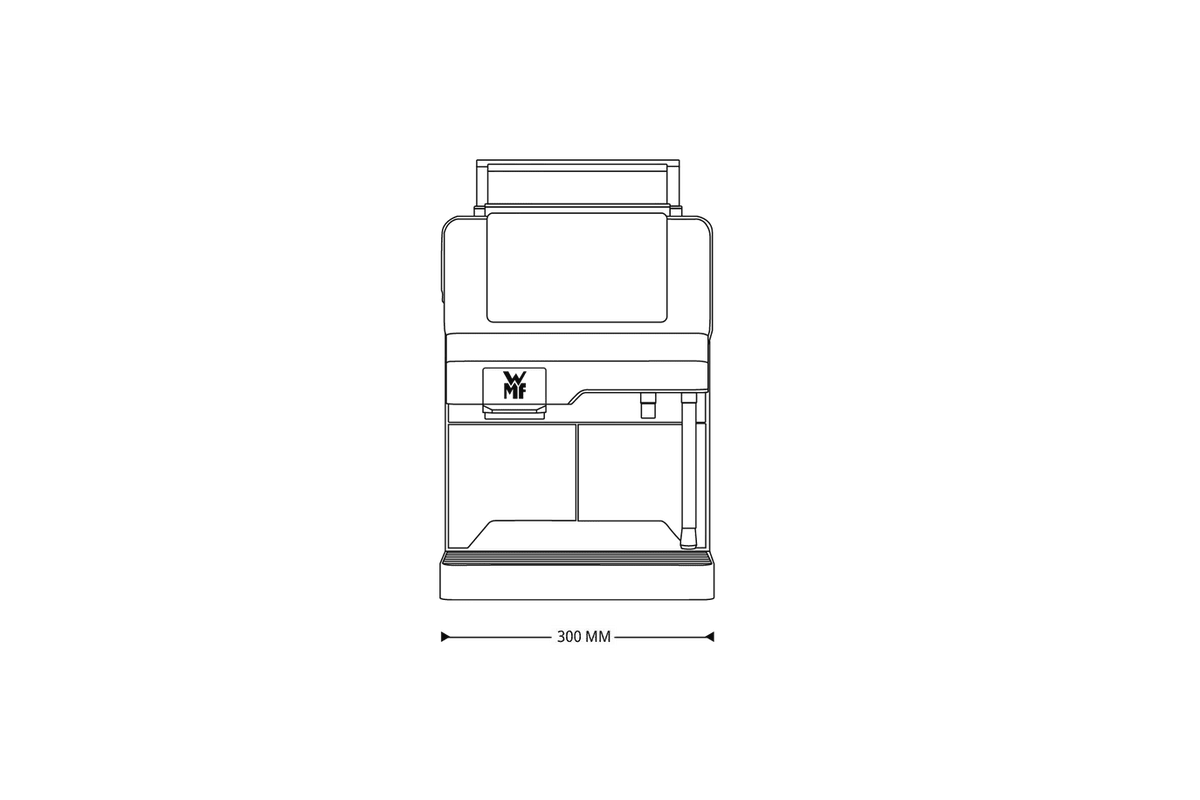 WMF Peak 50 Fully Automatic Coffee Machine - Automatic Coffee Machines-Brands N More
